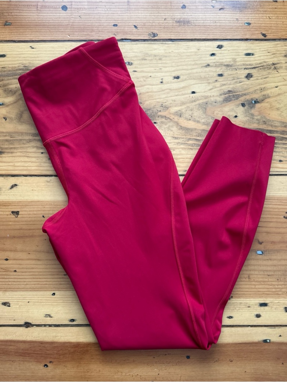 Lululemon Women’s Size 6 Red Base Pace High Rise Leggings